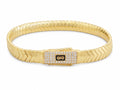 10K CZ LOCK CERTIFIED MONACO MERM BRACELET+MONACO – 7.5" 7MM – JY Jewelry Wholesale