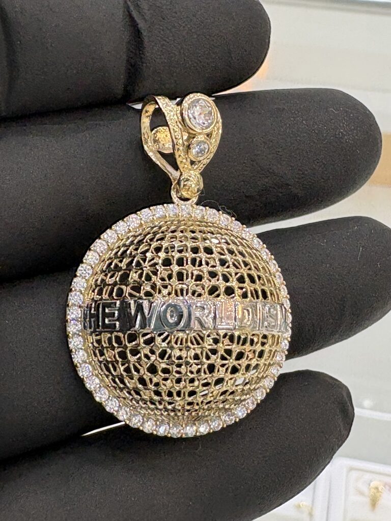 10K WORLD PENDANT – JY Jewelry Wholesale