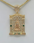 14K NET BACKGROUND HOUSE STYLE CARIDAD PENDANT – JY Jewelry Wholesale