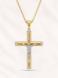 10K EXTRA LARGE CHRIST ON CROSS PENDANT – XL – JY Jewelry Wholesale