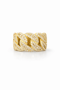 10K CZ CHAIN RING – 10 – JY Jewelry Wholesale