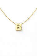 10K CHAIN ??WITH LETTER "B" PENDANT – 18 – JY Jewelry Wholesale