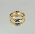 10K FANCY SQUARE CUT WEDDING BAND RING – 11 5MM – JY Jewelry Wholesale
