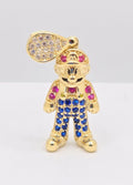 14K FUN MARIO CAR CZ DETAIL PENDANT – JY Jewelry Wholesale