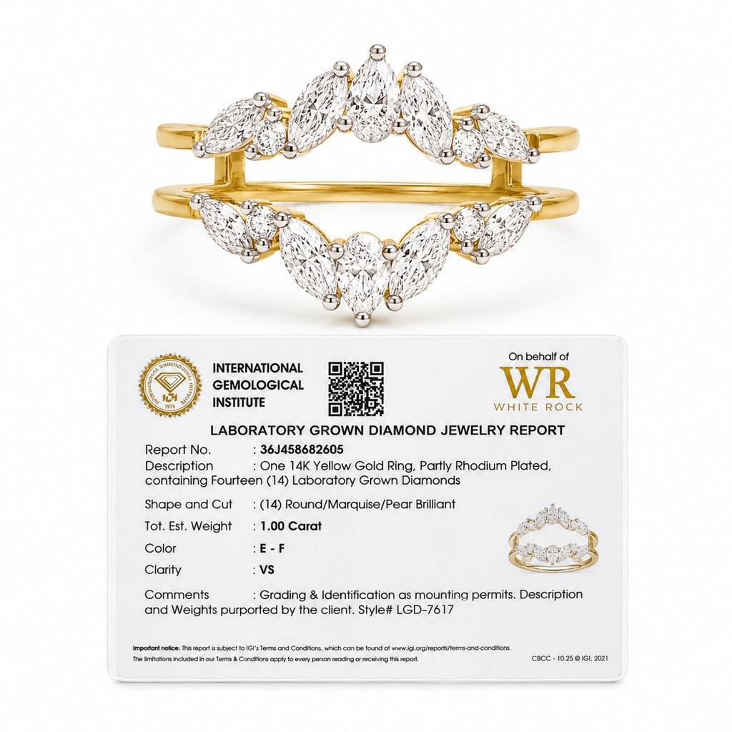 14K LAB GROWN DIAMOND ENGAGEMENT RING+DIAMOND – – 7 – JY Jewelry Wholesale