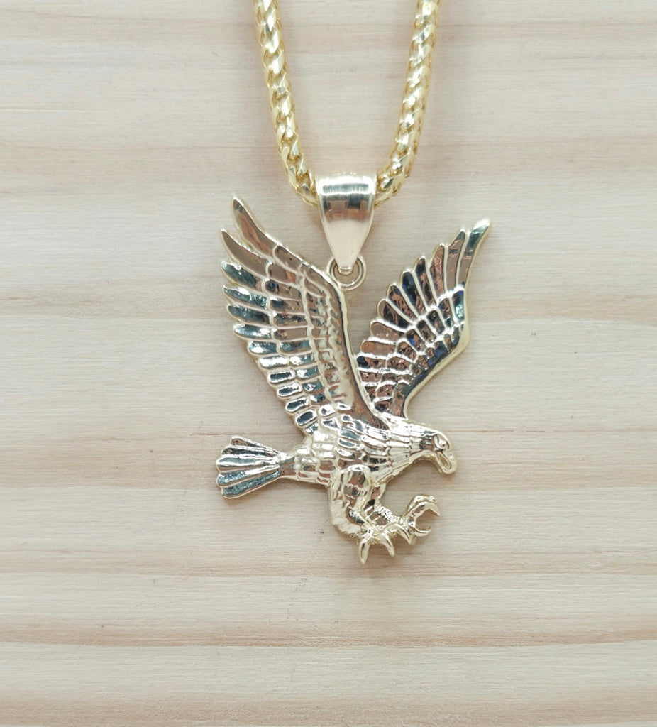 10K MEDIUM EAGLE PENDANT – JY Jewelry Wholesale
