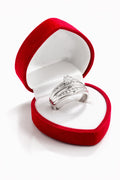 10K WHITE GOLD AND DIAMOND ENGAGEMENT WOMAN'S RING – 7 – JY Jewelry Wholesale