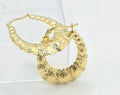 10K VINTAGE SHRIMP DESIGN HOOPS EARRINGS – JY Jewelry Wholesale