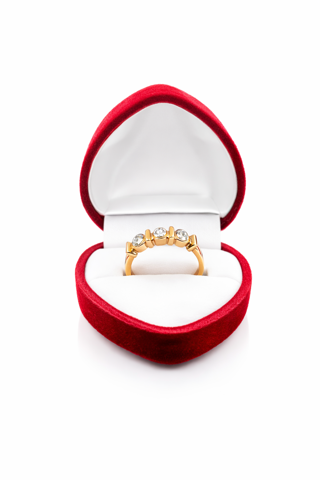 14K EXOTIC THREE STONE DESIGN DIAMOND RING – 7 – JY Jewelry Wholesale