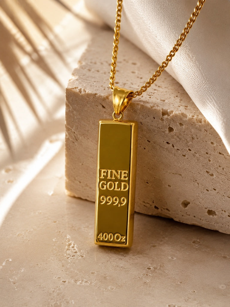 10K GOLD BAR PENDANT – JY Jewelry Wholesale