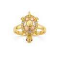 14K SPECIAL OFEFR TWO TONE TORTOISE RING – 7 – JY Jewelry Wholesale