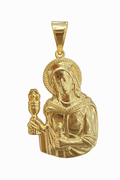 10K LARGE SANTA BARBARA PENDANT – LARGE – JY Jewelry Wholesale