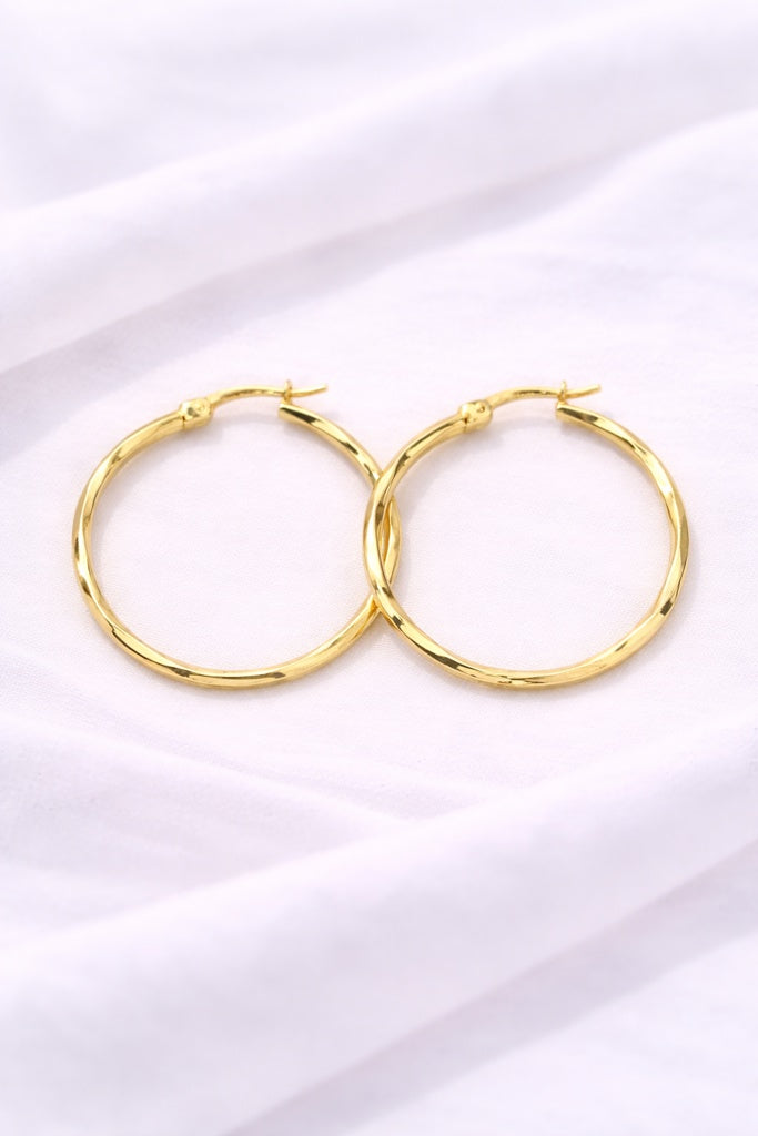 14K DELICATE FINE STYLE HOOPS EARRINGS – 2 – JY Jewelry Wholesale