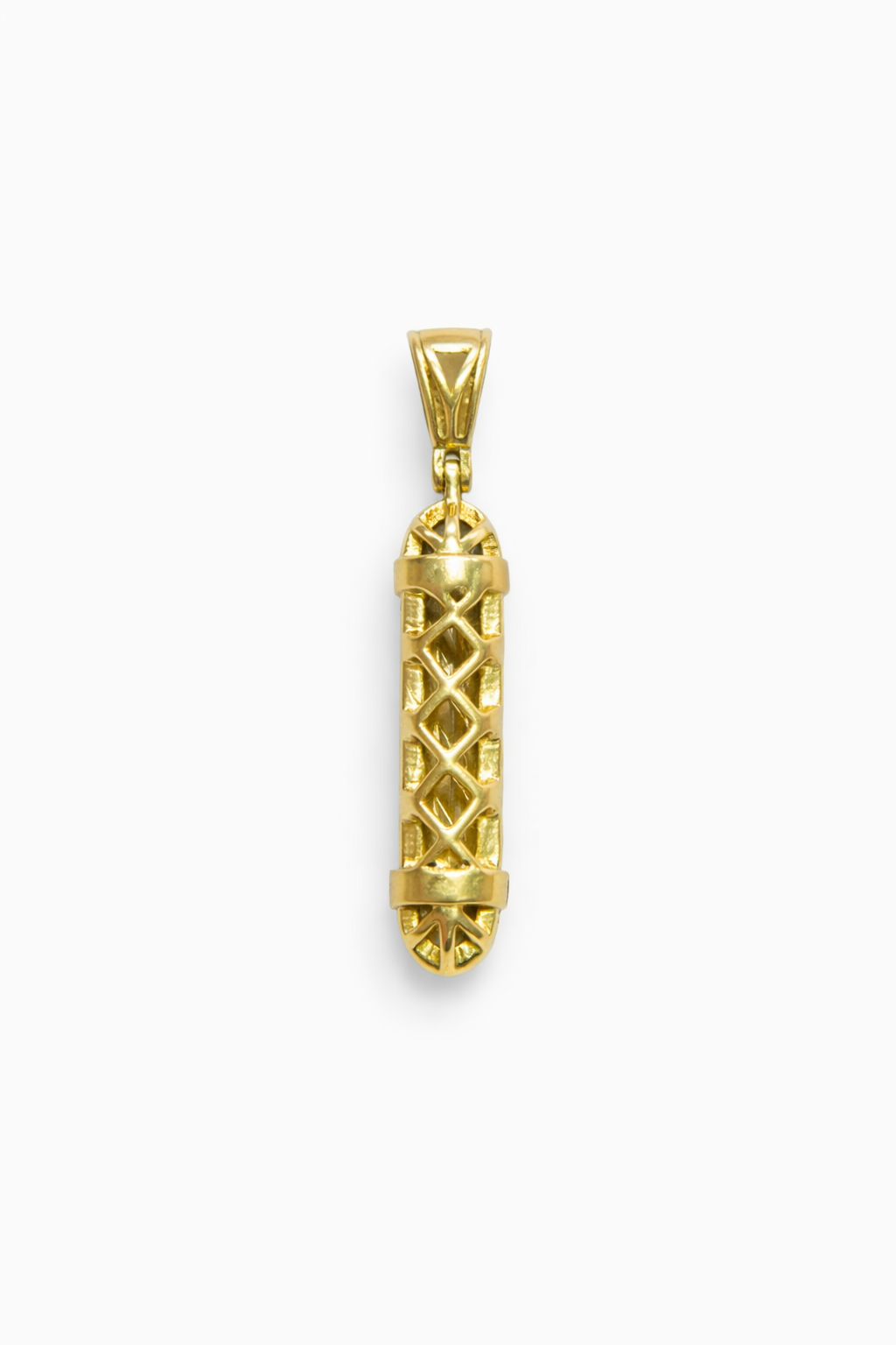 10K NATURAL DIAMOND ID BARBER PENDANT – JY Jewelry Wholesale