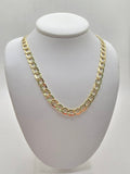 10K HOLLOW CUBAN CURB FLAT CHAIN – 18" 5.5MM – JY Jewelry Wholesale