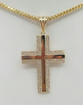 14K CZ CROSS PENDANT – JY Jewelry Wholesale