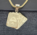 10K GOLDEN POKER PENDANT – JY Jewelry Wholesale