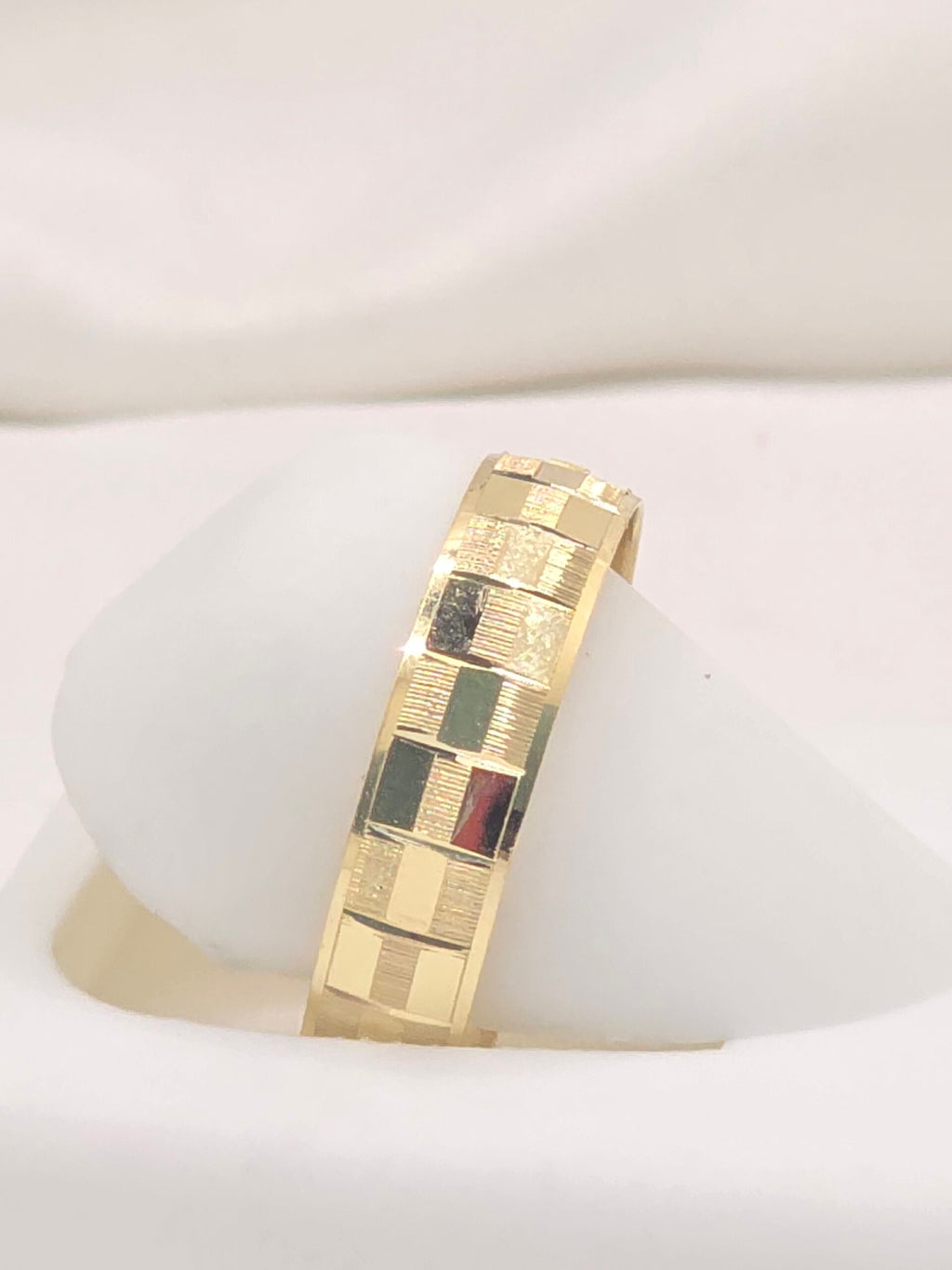 14K SQUARE CUT MAN'S ENGANGEMENT – 9 & 11 – JY Jewelry Wholesale