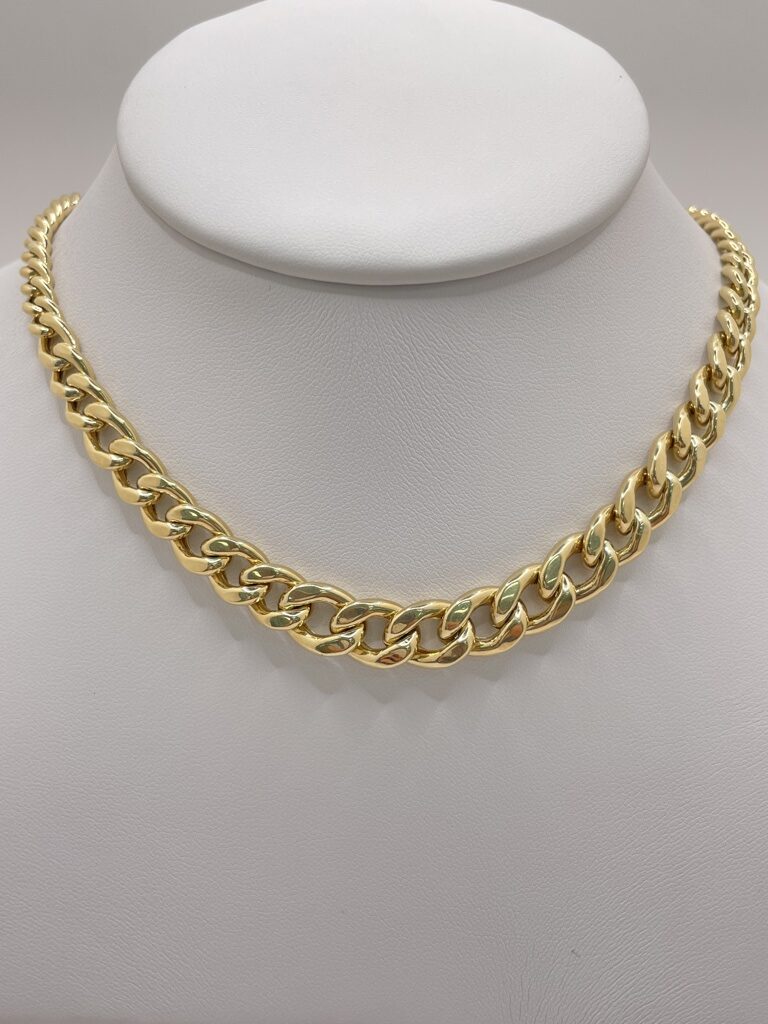 10K GRADIENT CUBAN LINK NECKLACE – JY Jewelry Wholesale