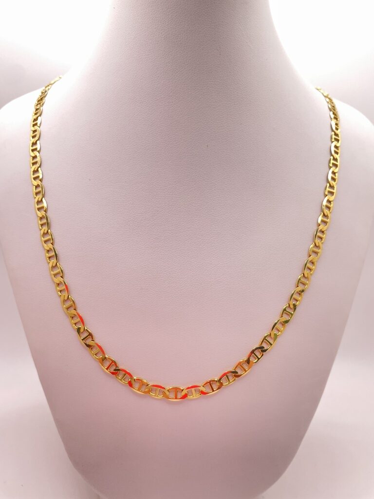14K SOLID MARINER CHAIN – 20" 4.5MM – JY Jewelry Wholesale