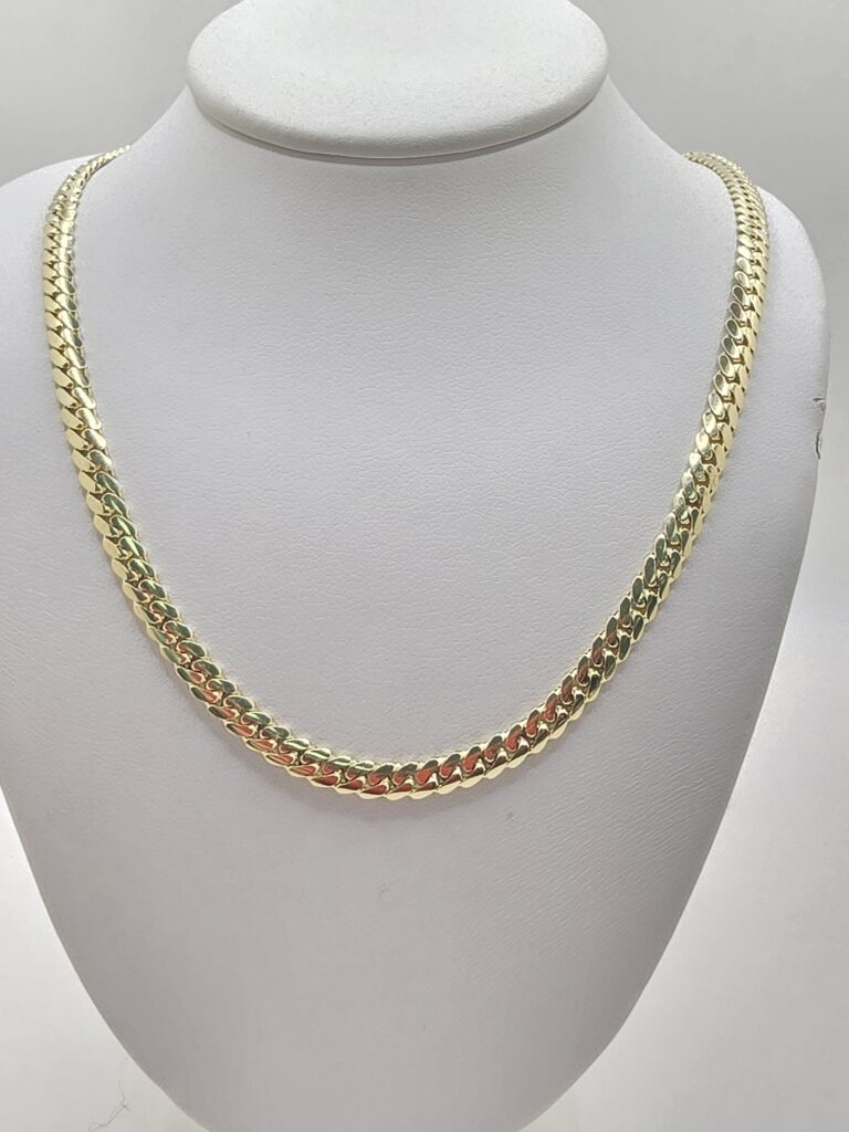 10K SOLID MIAMI CUBAN CHAIN – 3MM 20" – JY Jewelry Wholesale