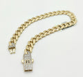 14K MONACO STYLE BRECELET – 7" 5MM – JY Jewelry Wholesale