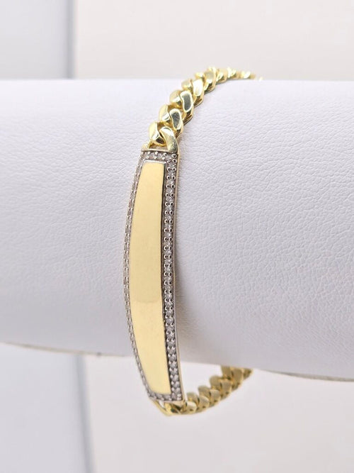 10K BABY ID BRACELET MONACO CERTIFIED – JY Jewelry Wholesale