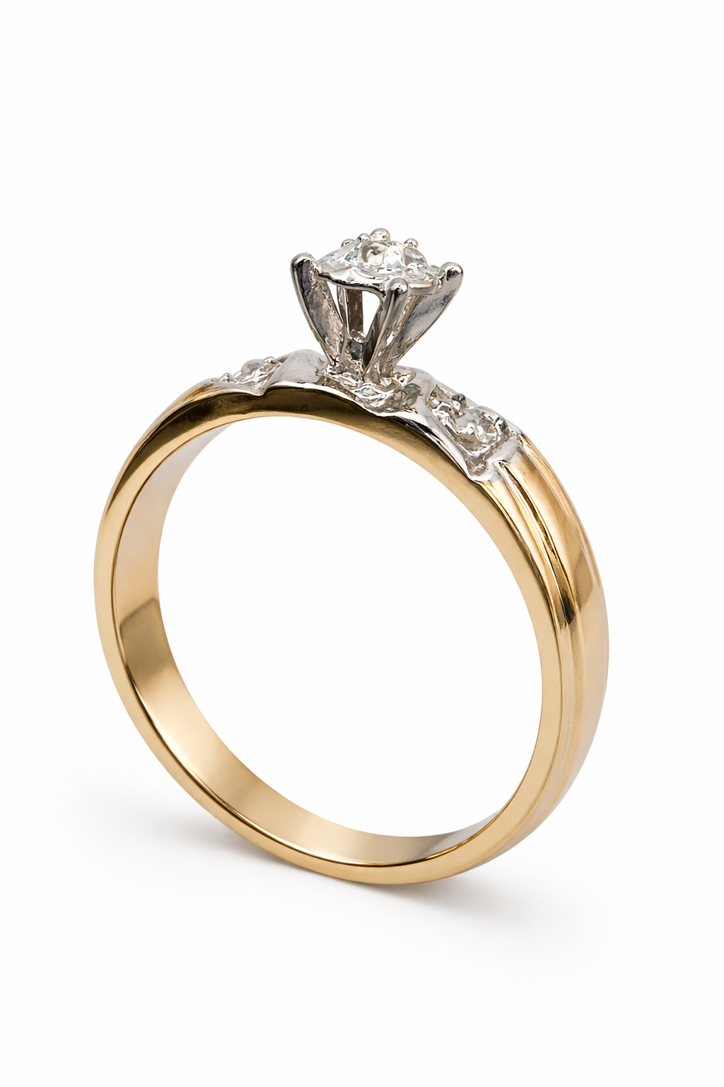 10K DELICATE DIAMOND WOMAN'S RING – 7 – JY Jewelry Wholesale