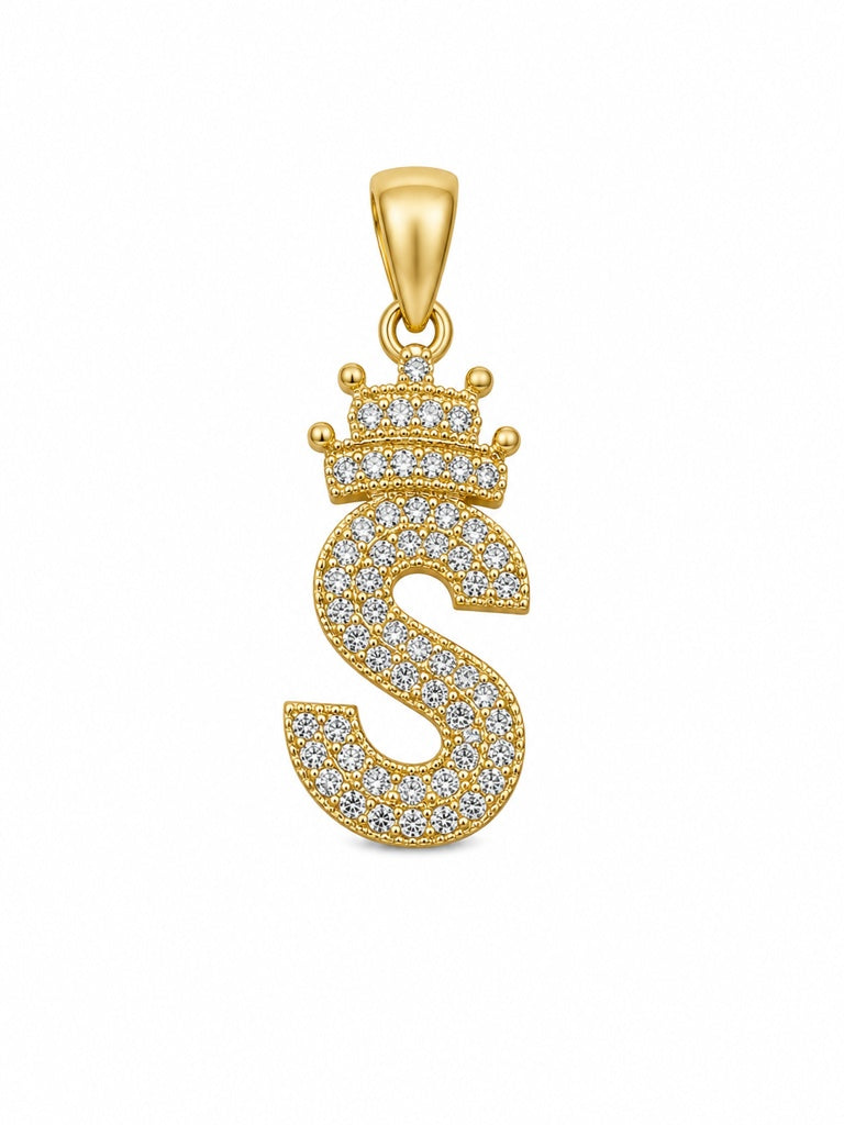 10K "S" LETTERS PENDANT Size – JY Jewelry Wholesale