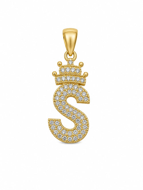 10K "S" LETTERS PENDANT Size – JY Jewelry Wholesale