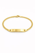 10K SEMISOLID MIAMI CUBAN BABY ID BRACELET – 6" 2.5MM – JY Jewelry Wholesale