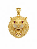 10K CZ LION PENDANT Size – JY Jewelry Wholesale