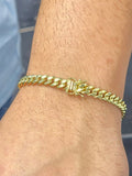 10K HOLLOW MIAMI CUBAN BRACELET 6MM – JY Jewelry Wholesale