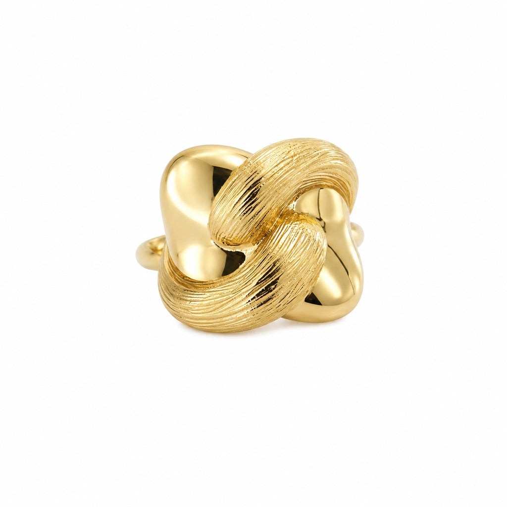 14K MODERN TWO NEVADA DROPS DESIGN RING – 8 – JY Jewelry Wholesale