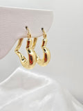 14K SMALL HEART HOOPS EARRINGS – JY Jewelry Wholesale