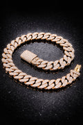 10K DIAMOND MIAMI CUBAN LINK BRACELET – 8" 7MM – JY Jewelry Wholesale