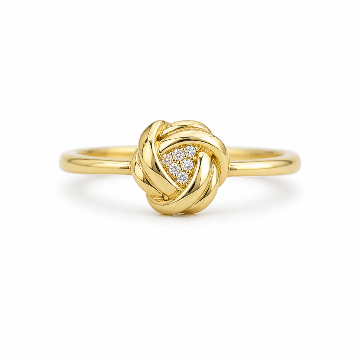 10K PUFFY RING – 7 – JY Jewelry Wholesale