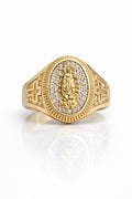 10K VIRGEN DE LA CARIDAD RING – 8.5 – JY Jewelry Wholesale