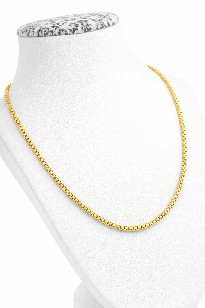 10K ROLO CHAIN – 22" 2.5MM – JY Jewelry Wholesale