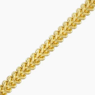 14K HOLLOW FRANCO CHAIN – 26" 5MM – JY Jewelry Wholesale