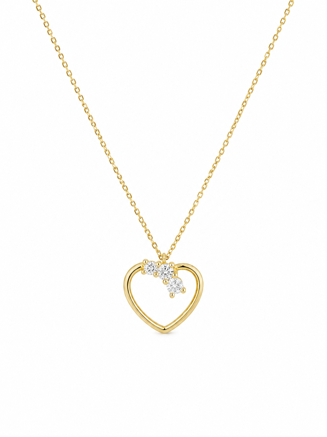 14K GOLD AND DIAMOND DELICATE CHAIN – 16" – JY Jewelry Wholesale
