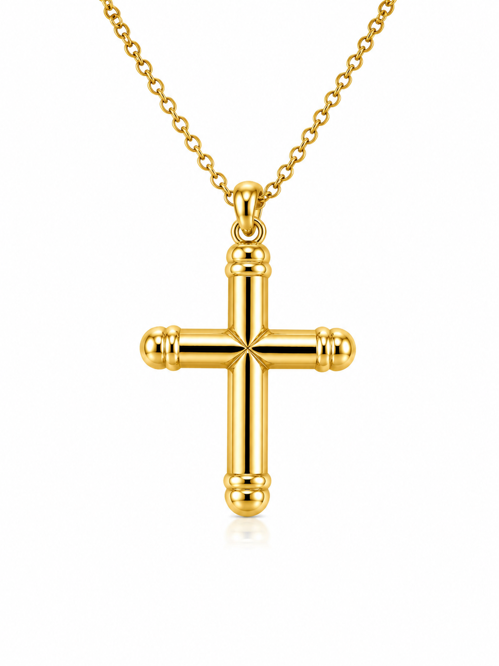 14K SMALL CROSS PENDANT – JY Jewelry Wholesale
