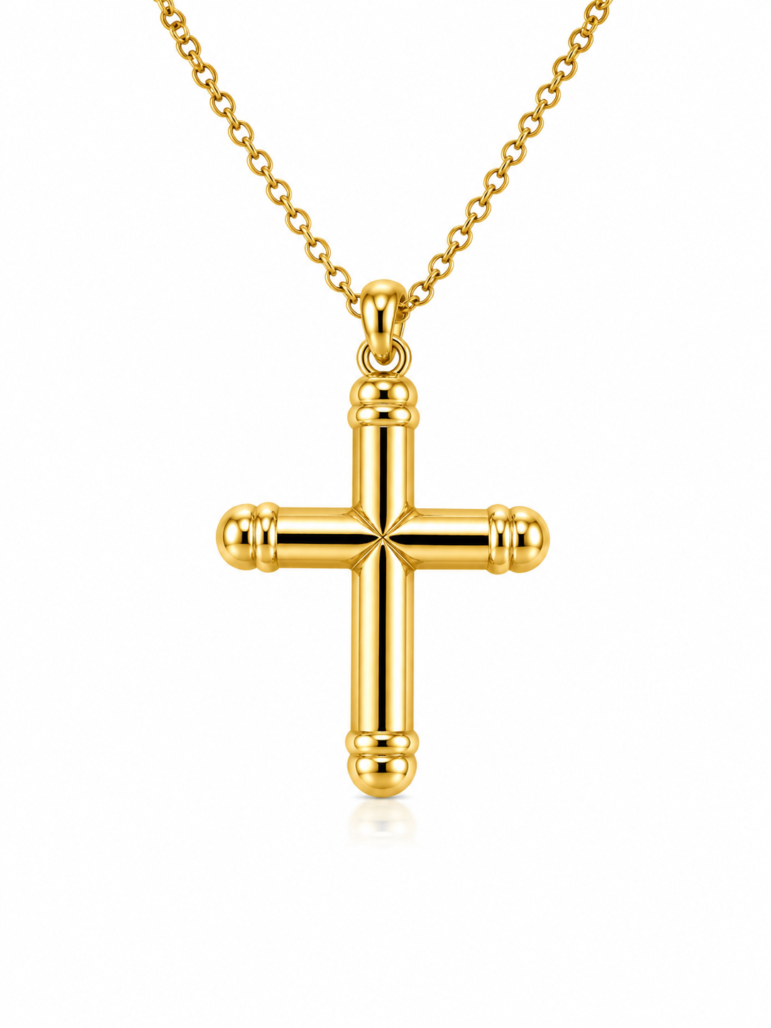14K SMALL CROSS PENDANT – JY Jewelry Wholesale