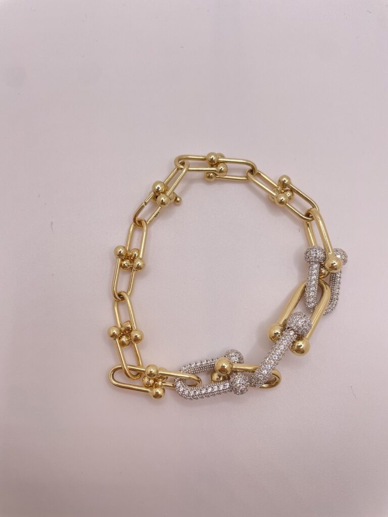 14K PAPER CLIP BRACELET – JY Jewelry Wholesale