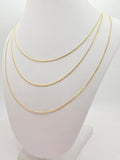 10K SOLID BABY MIAMI CUBAN CHAIN – 22" 1.2MM – JY Jewelry Wholesale