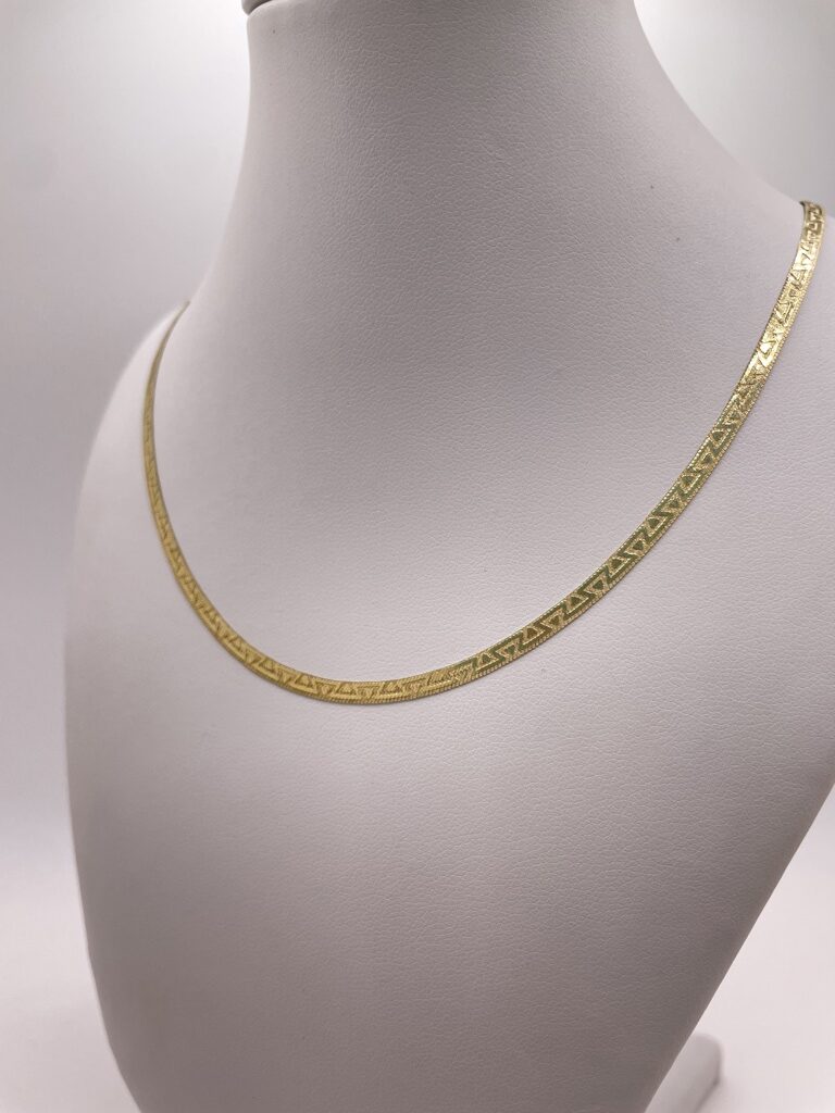 10K FLAT NECKLACE 3MM – JY Jewelry Wholesale