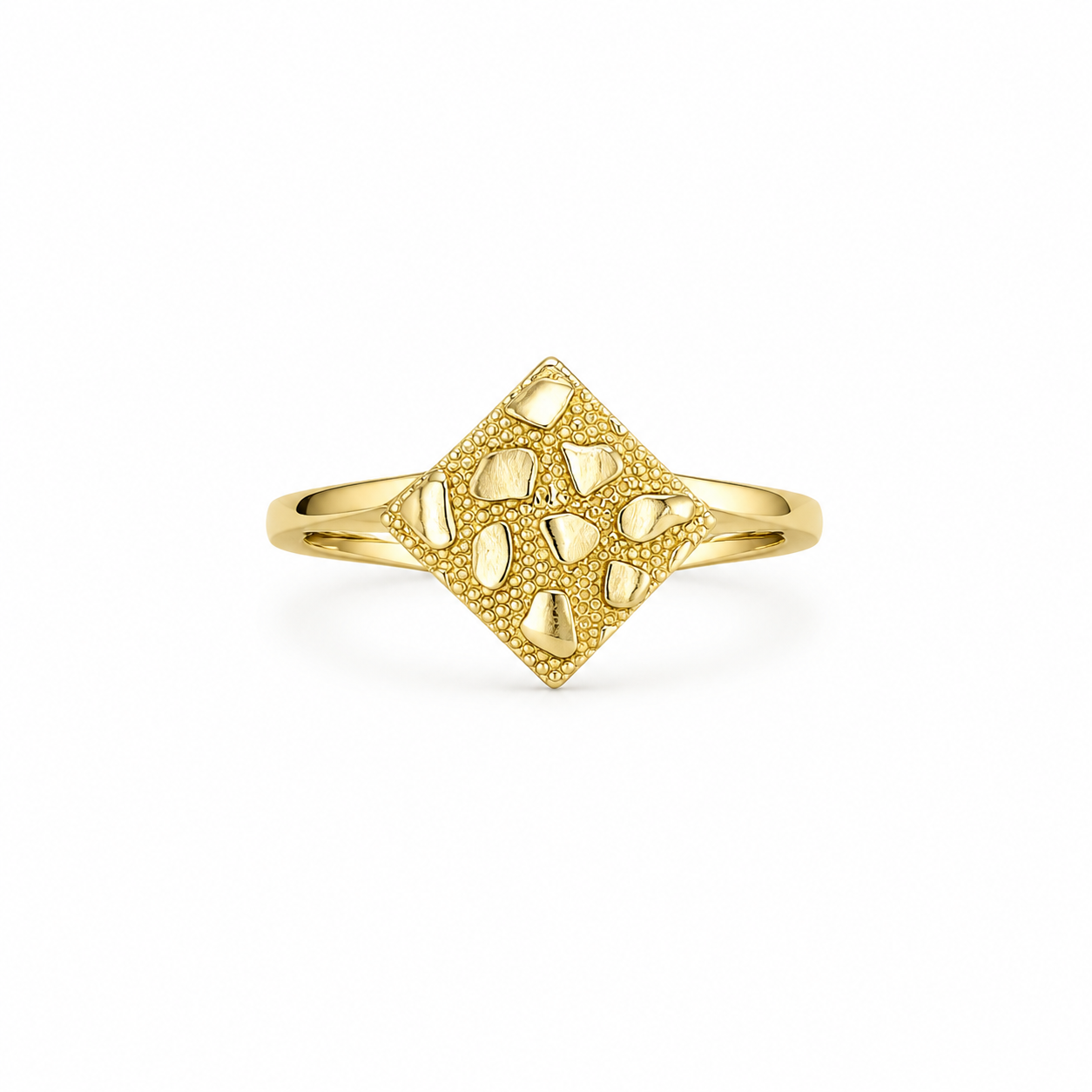 10K NUGGET RING – 8 – JY Jewelry Wholesale