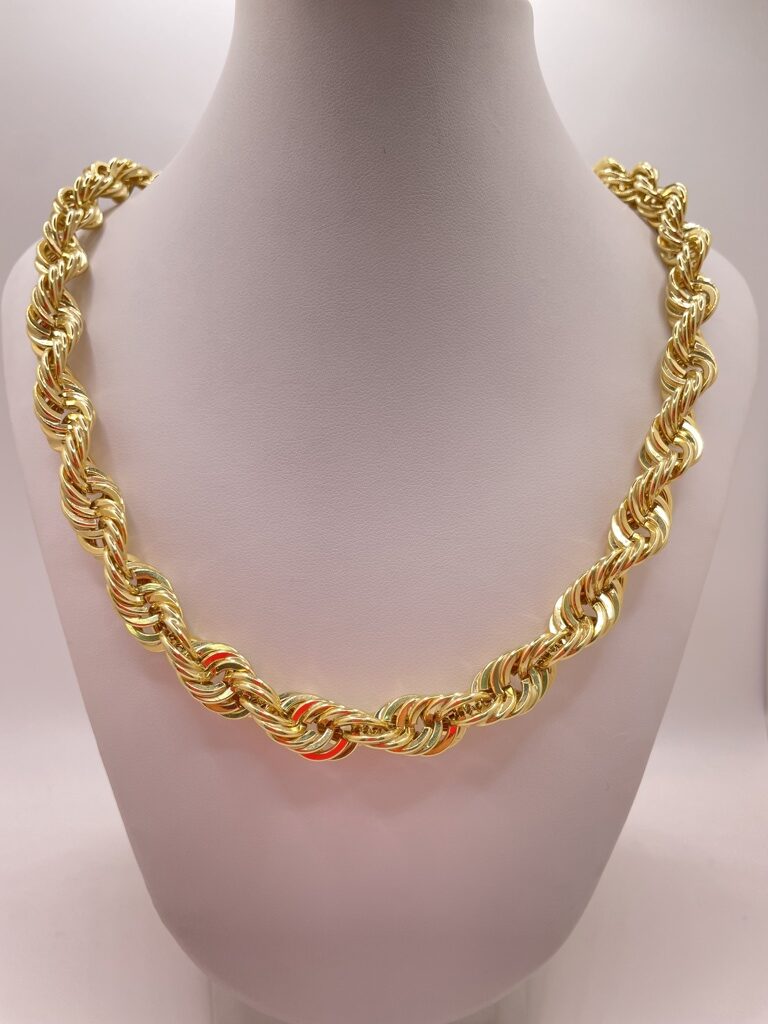 10K ROPE STYLE CHAIN 8MM 26" – JY Jewelry Wholesale