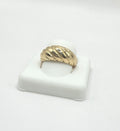 10K DELICATE SHELL DESIGN WOMAN'S RING – 7-8 – JY Jewelry Wholesale