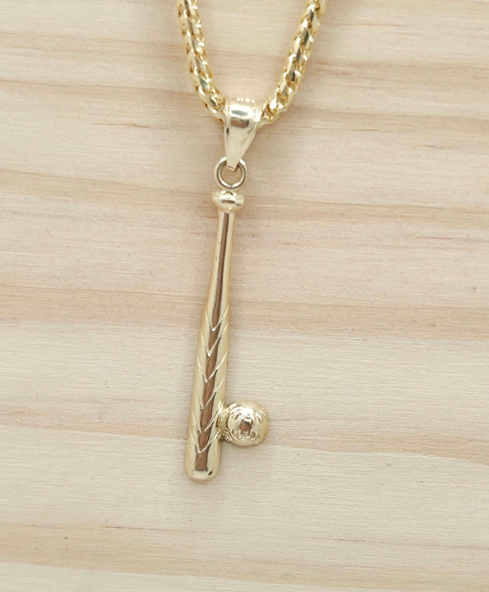 10K BAT AND BALL PENDANT – JY Jewelry Wholesale